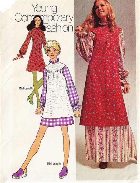 vintage 70's sewing patterns|vintage sewing patterns 1970 simplicity.